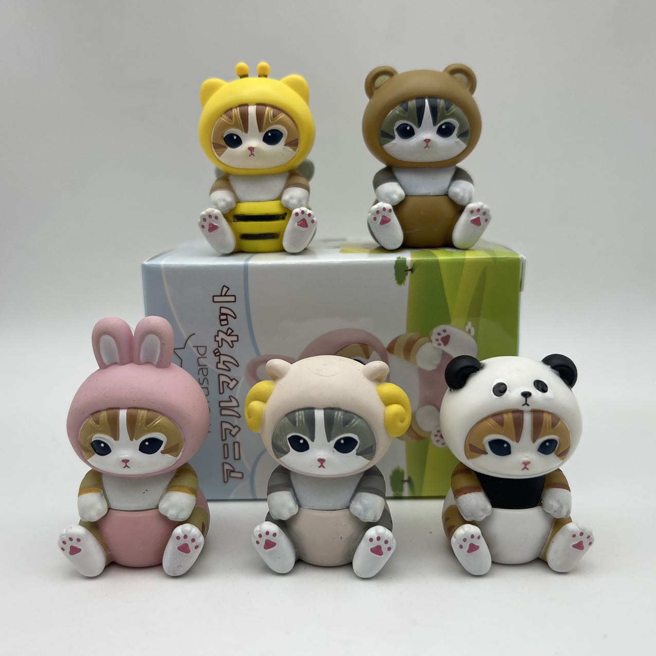 Art Craft Items - 4 см набор экшн-фигурок Mofusand, головной
