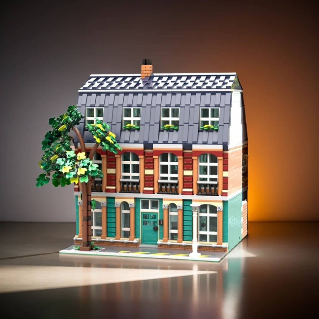 Art Craft Ideas For School - 3332 детали MOC Модульные здания Модель
