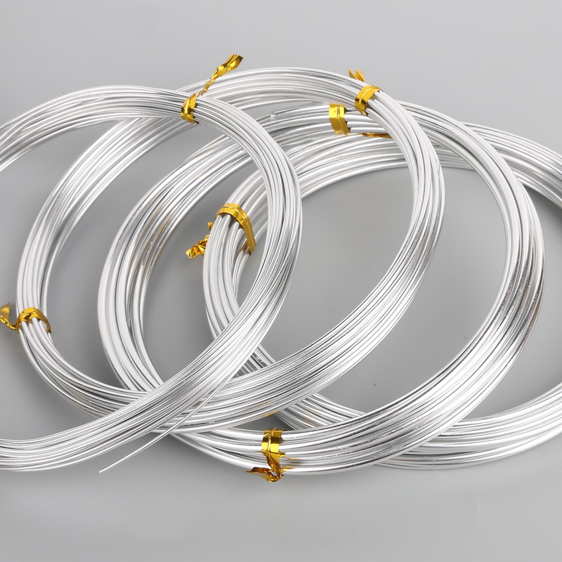 Art Craft Wire - Алюминиевая проволока серебристого цвета, 1 мм/1,5