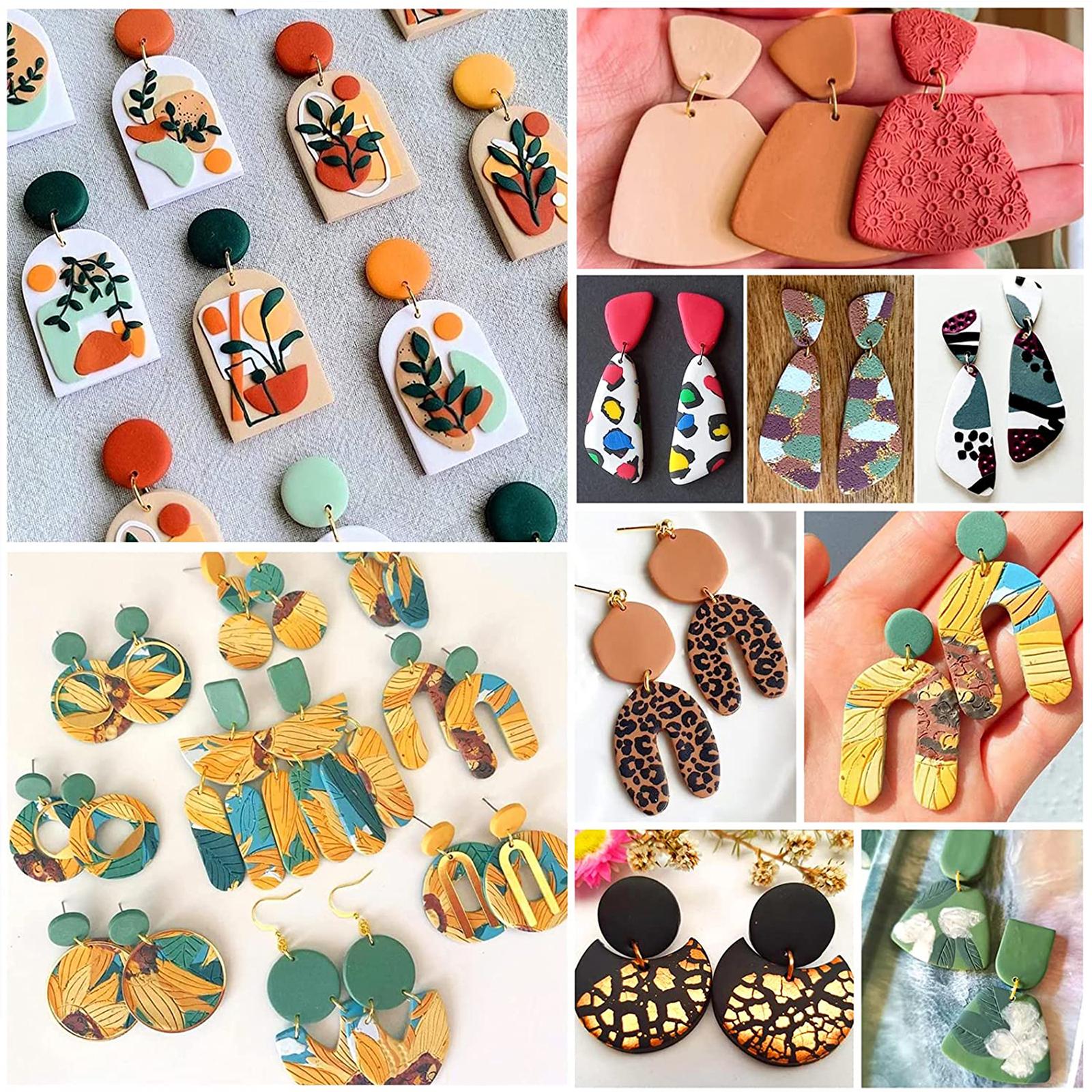 Craft And Art Difference - 24 шт. пластиковых полимерных элементов, разные