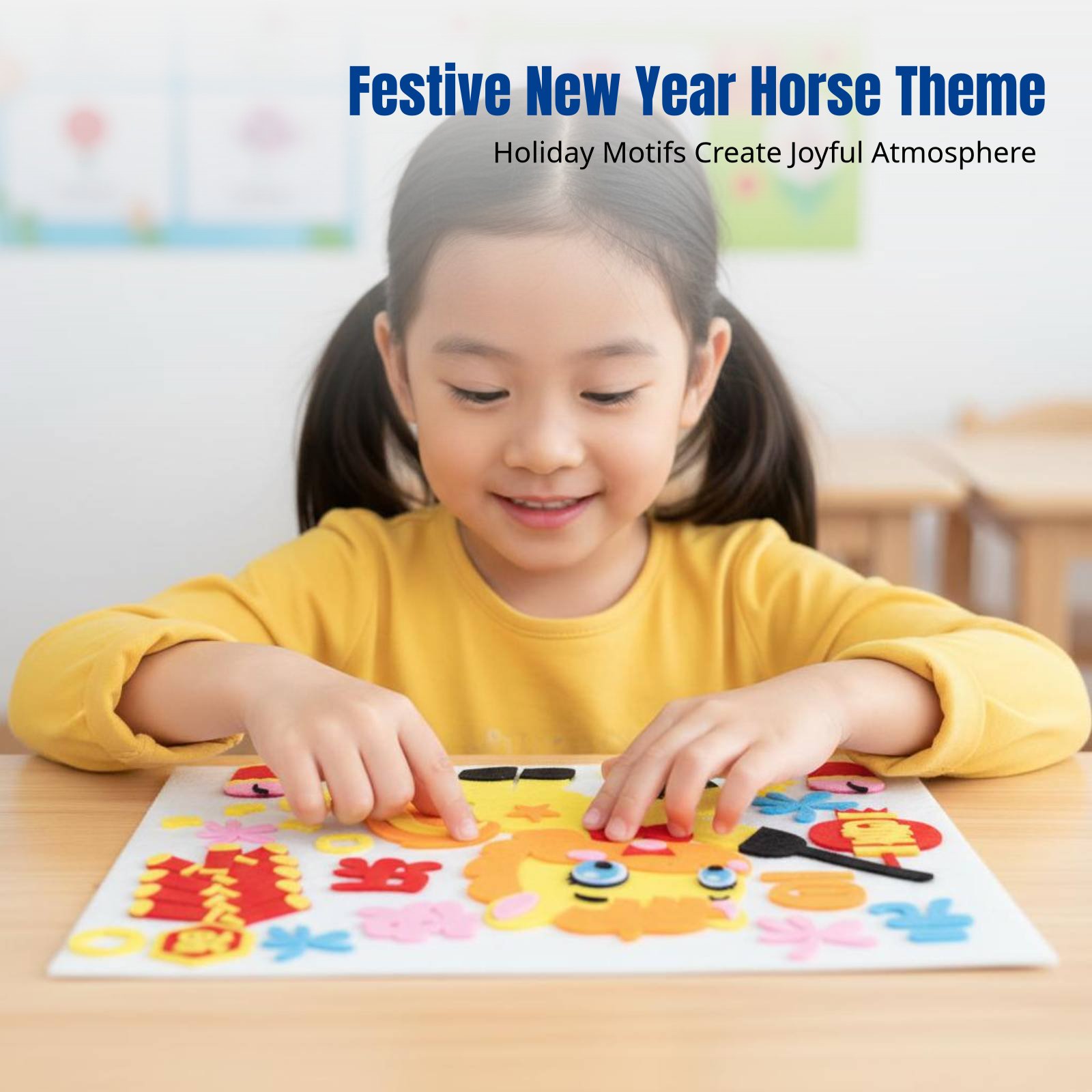 Art Craft Horse - Новогодний набор для творчества из ткани