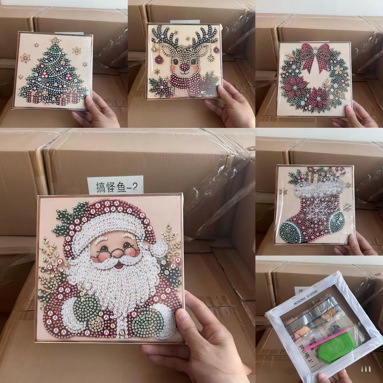 Art Craft For Christmas - Набор для творчества «Жемчужная алмазная живопись»