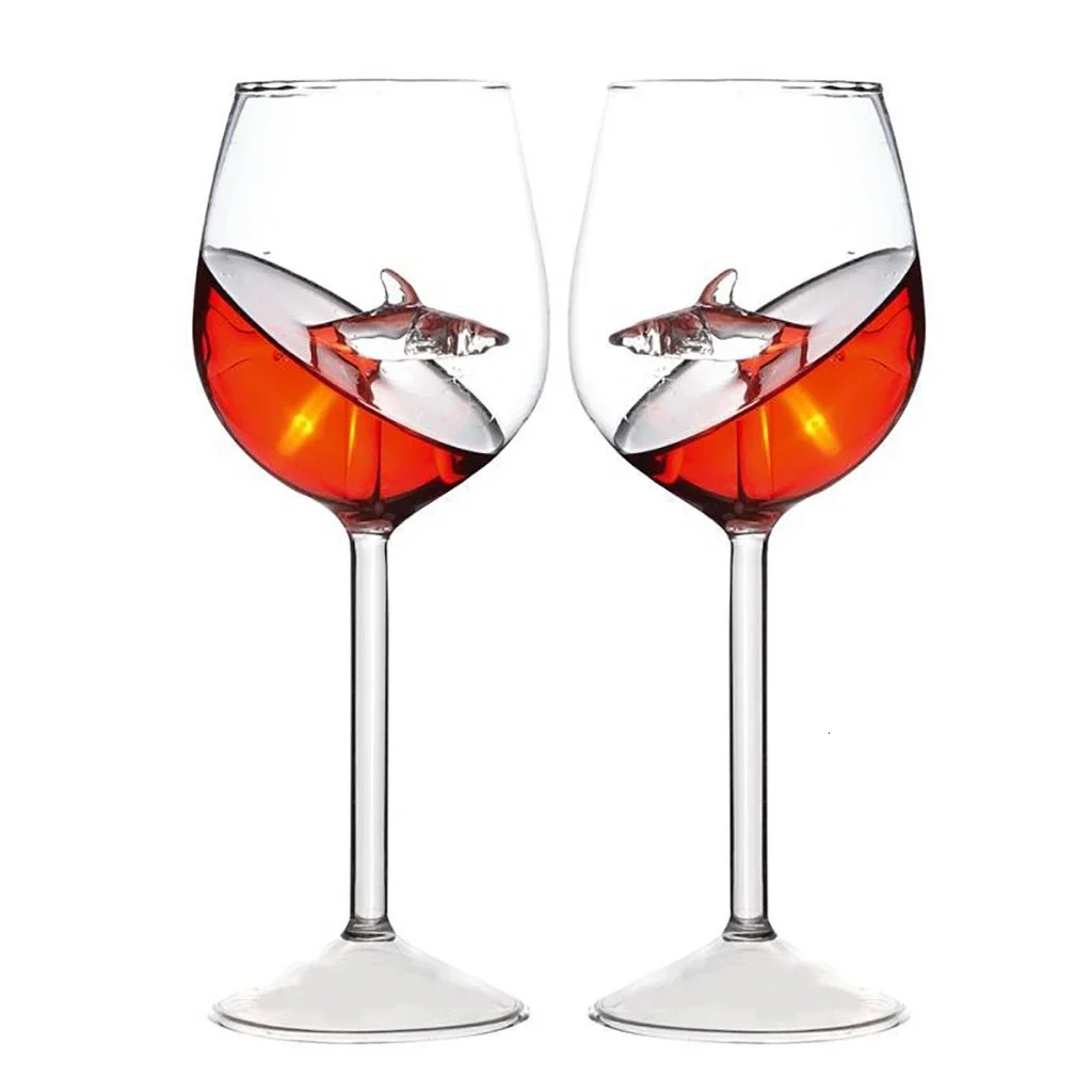 Art Craft Glasses - Бокалы для вина Shark: Европейские фужеры