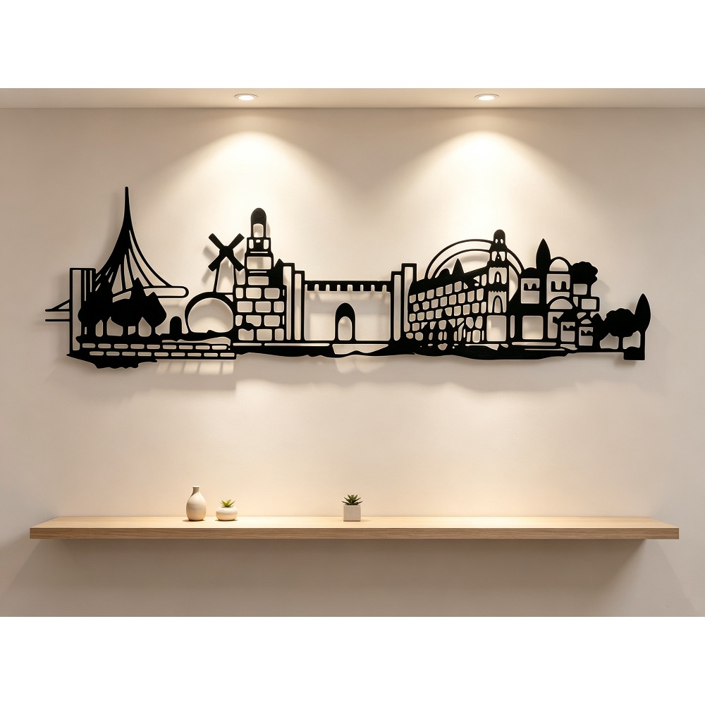 Art & Craft Village Pondicherry - Металлическое настенное панно CIFBUY: Декор с