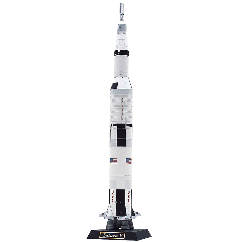 Art And Craft Rocket - America Saturn V Rocket Space складное