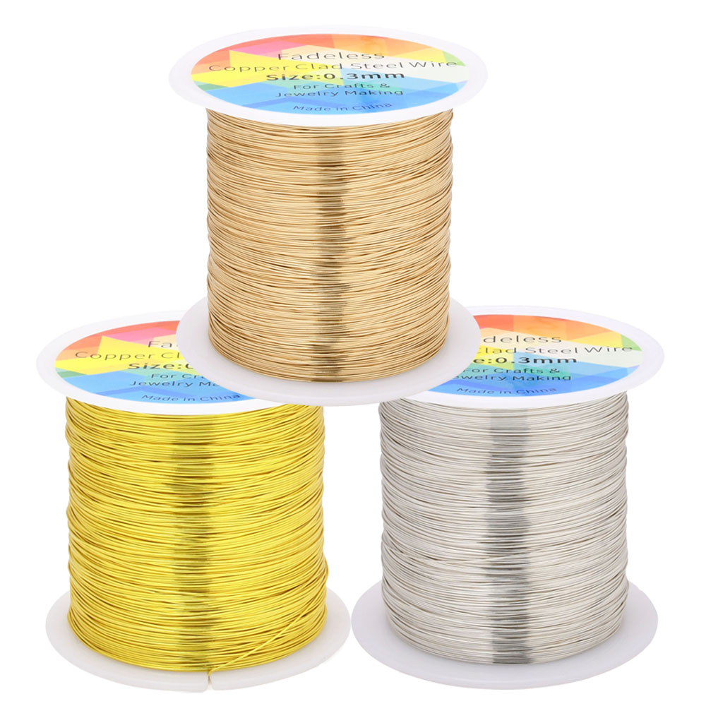 Art Craft Wire - 100 м/328 футов неувядаемая стальная проволока