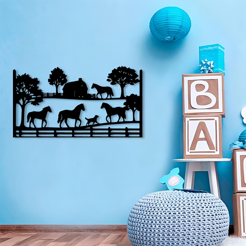 Металлическое настенное панно  – обзор и цена Art Craft Horse