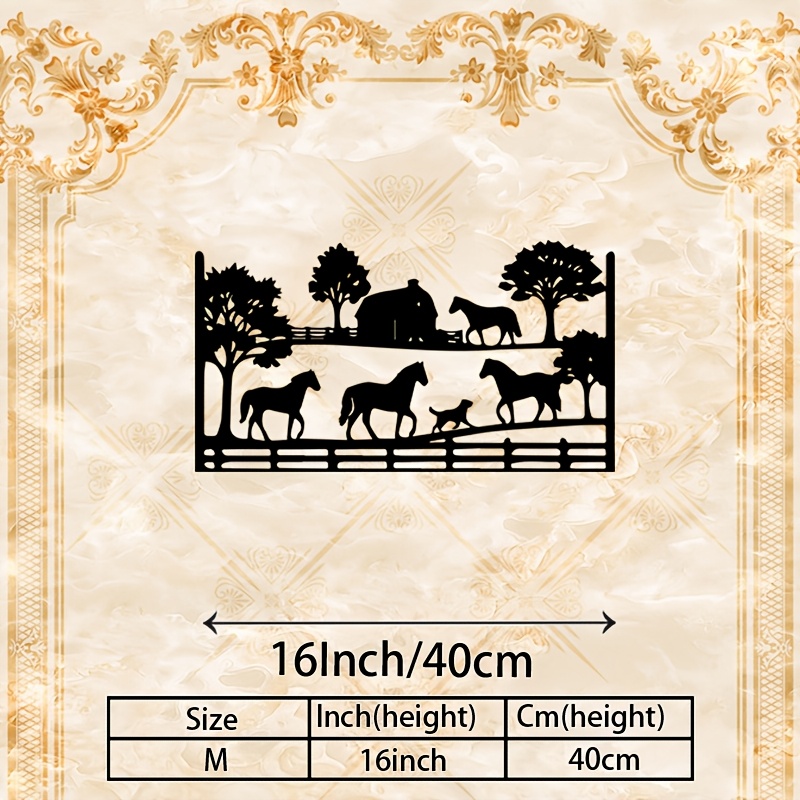 Металлическое настенное панно  – обзор и цена Art Craft Horse