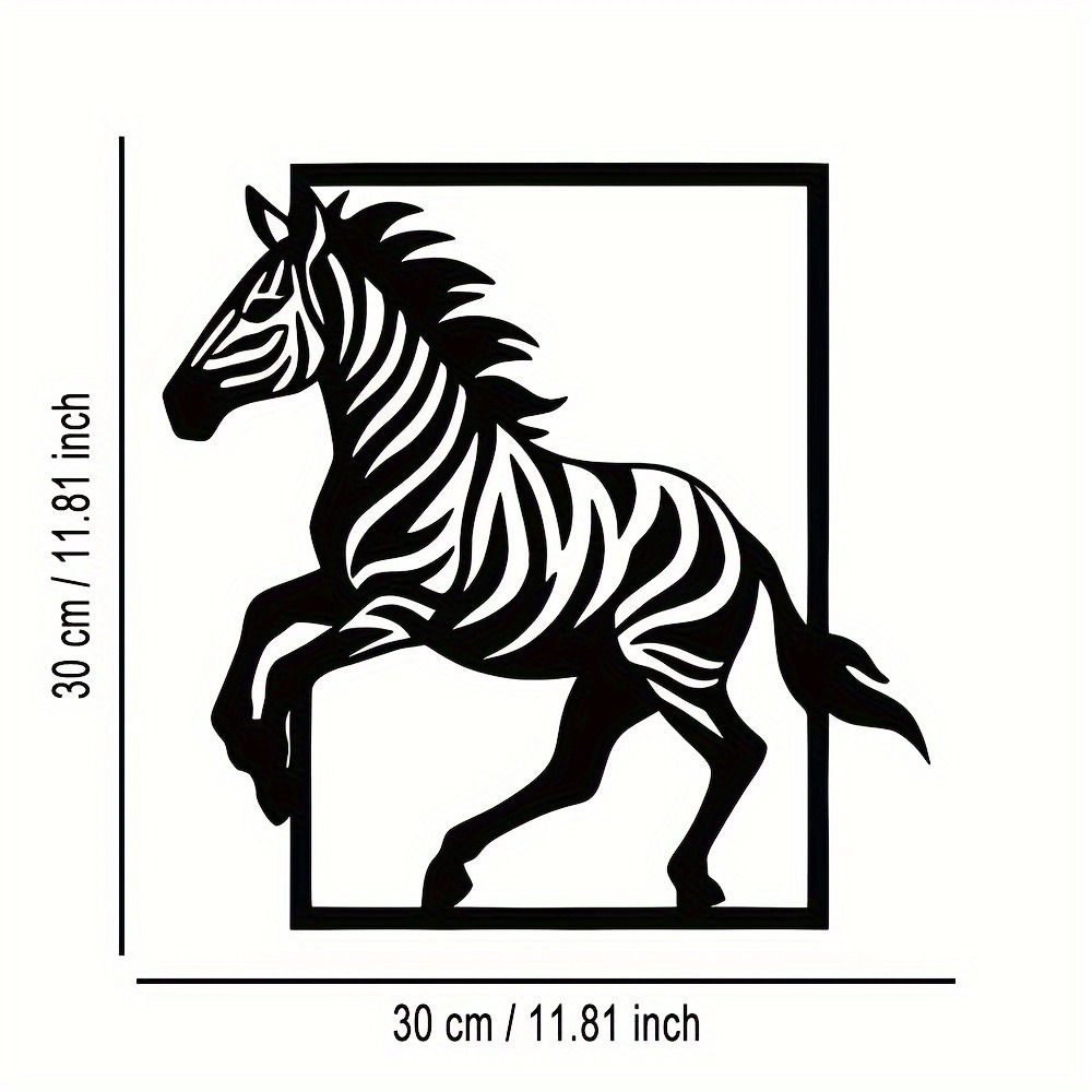 Металлическое настенное панно  – обзор и цена Art Craft Zebra