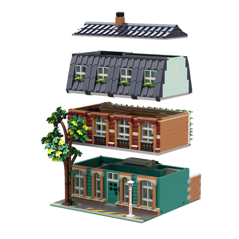 3332 детали MOC Модульные здан – обзор и цена Art Craft Ideas For School
