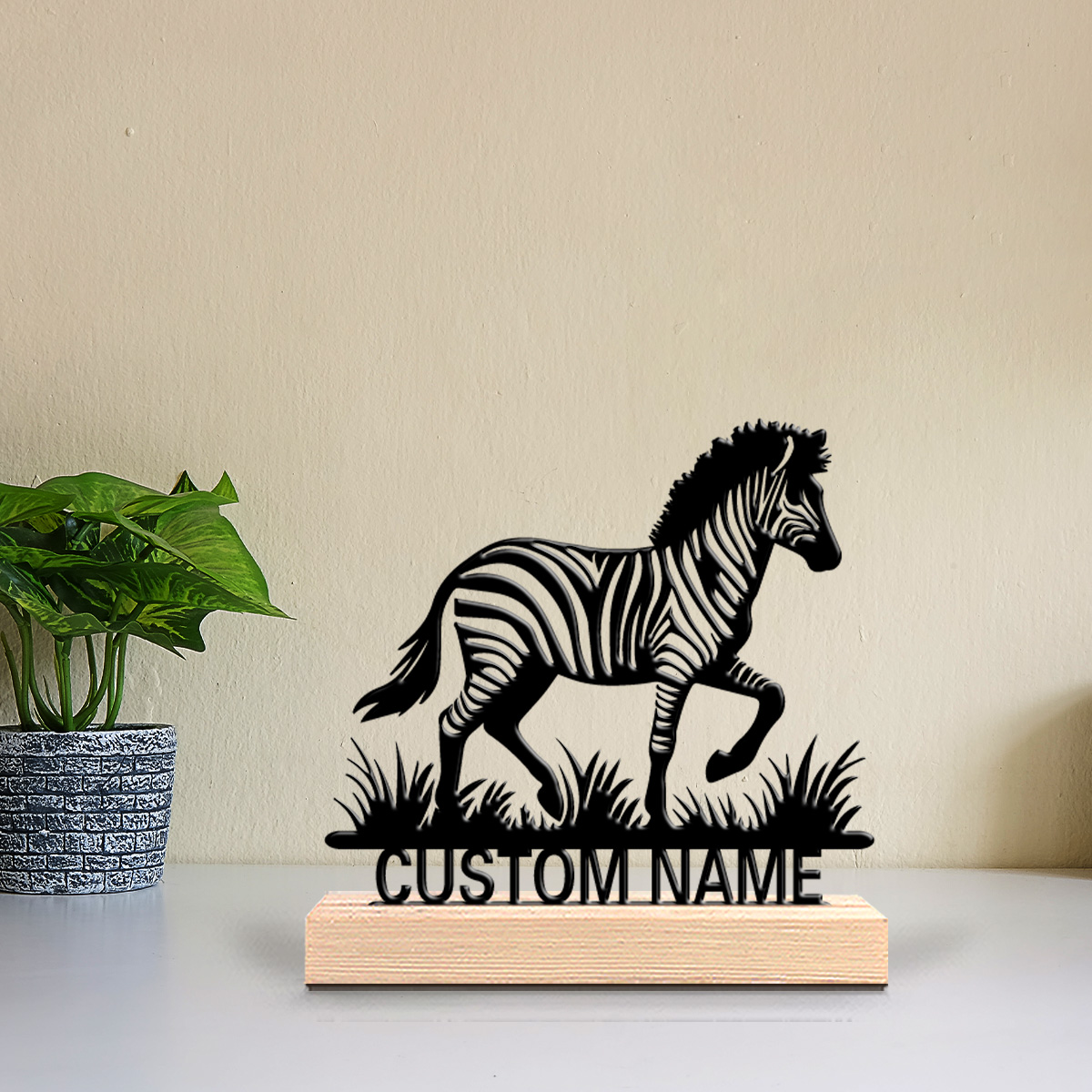1 шт. Металлическая статуэтка  – обзор и цена Art Craft Zebra