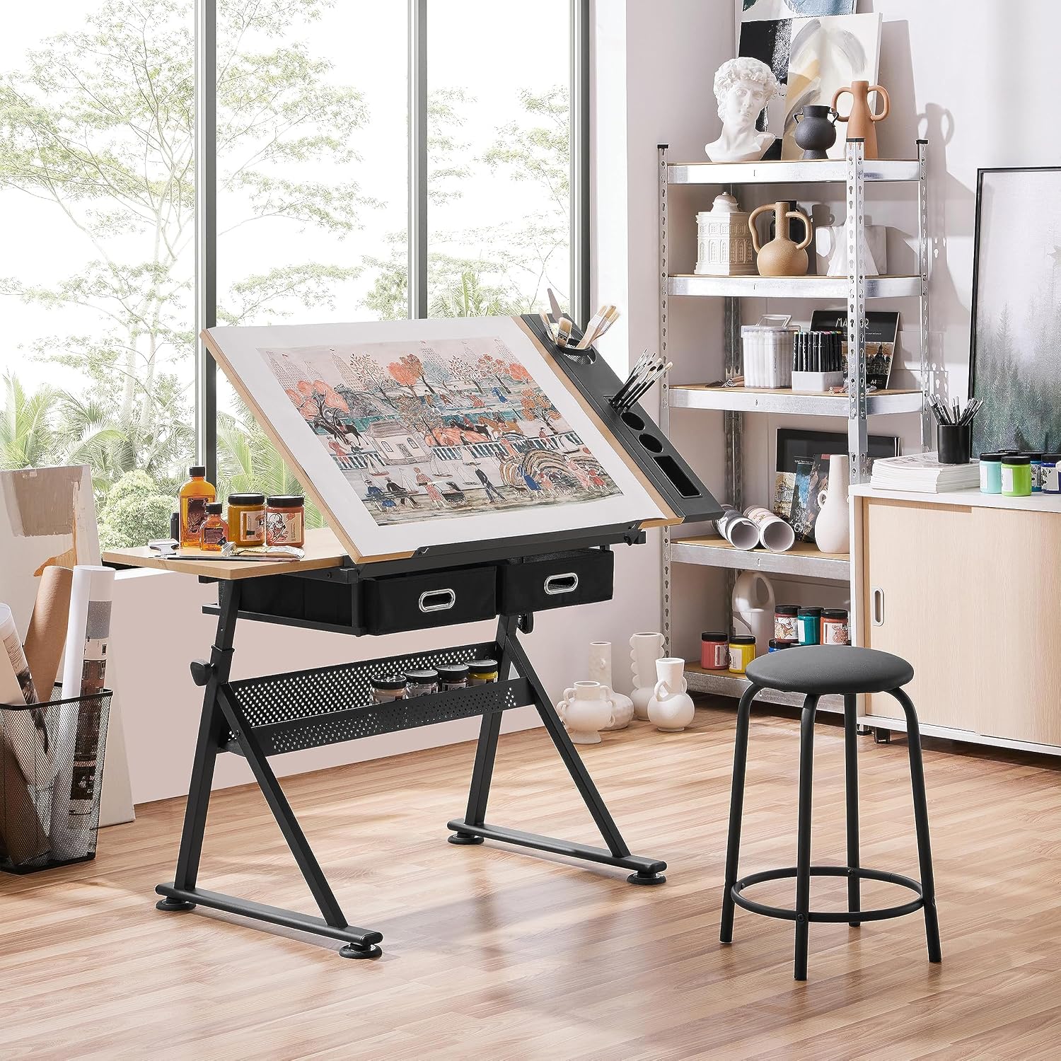 Регулируемый чертежный стол с  – обзор и цена Art Craft Table