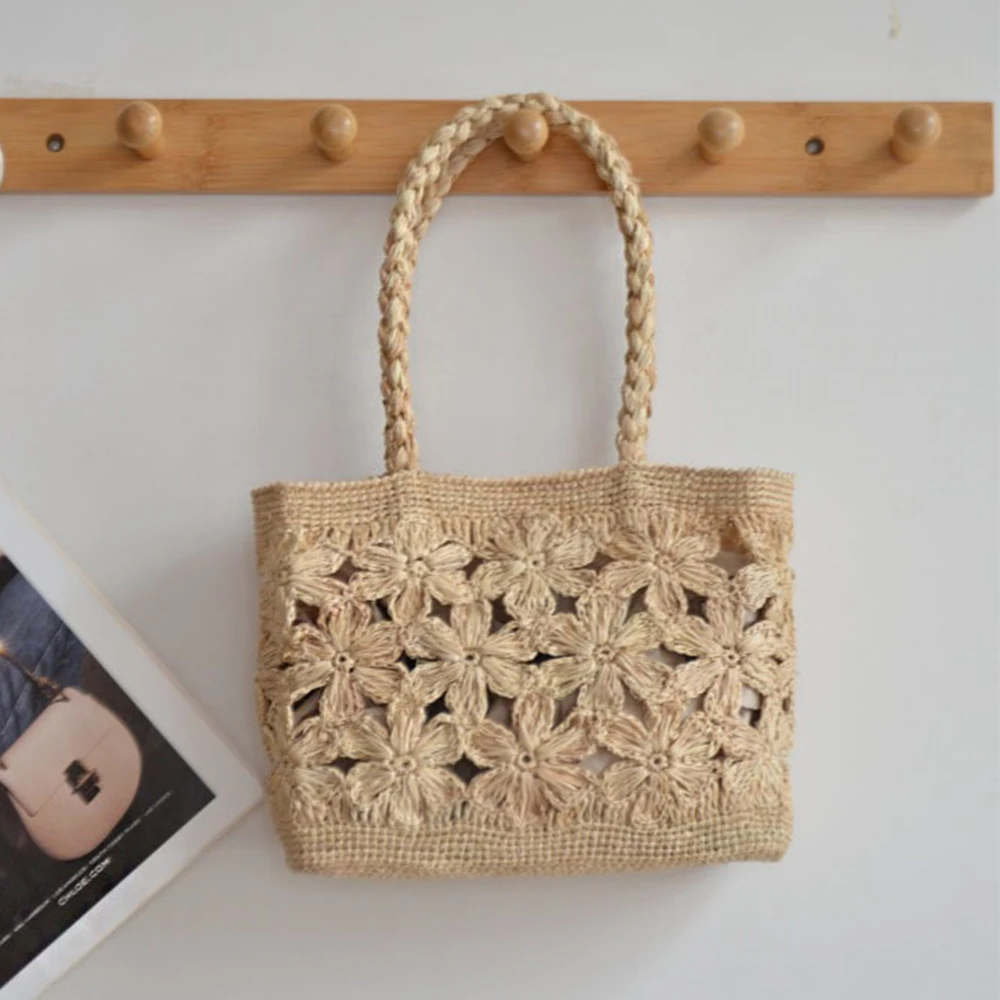 Богемная соломенная сумка с цв – обзор и цена Art Craft Items