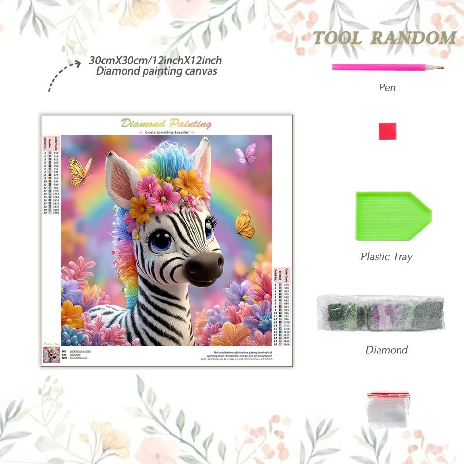 CHENISTORY Алмазная мозаика «З – обзор и цена Art Craft Zebra