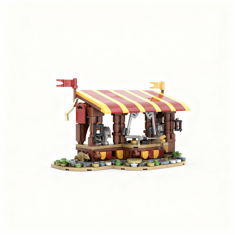 367 деталей MOC, модель замка  – обзор и цена Art Craft Christmas Ideas