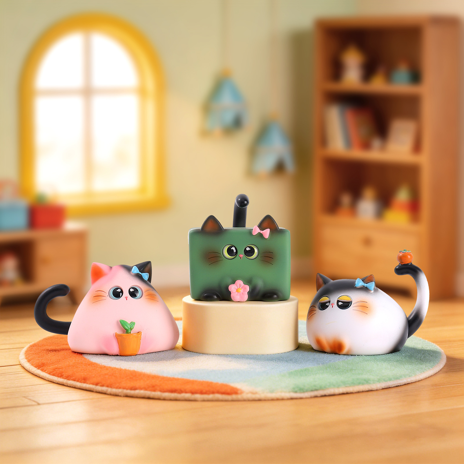Фигурка кошки в слепой коробке – обзор и цена Art Craft Table