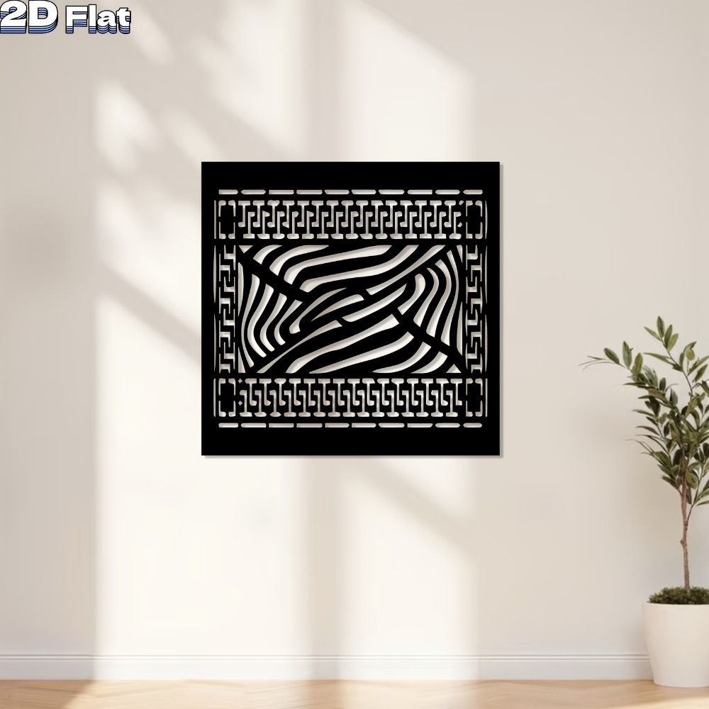 Металлическое настенное искусс – обзор и цена Art Craft Zebra