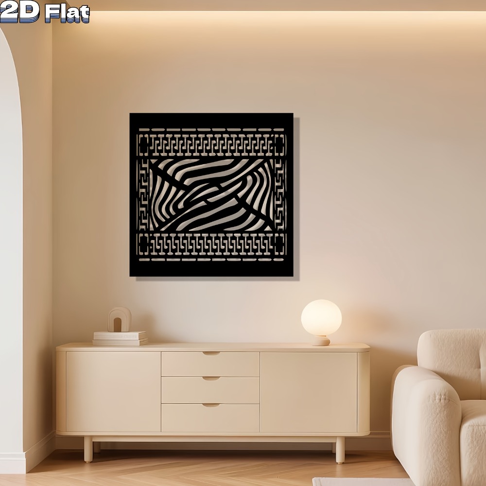 Металлическое настенное искусс – обзор и цена Art Craft Zebra
