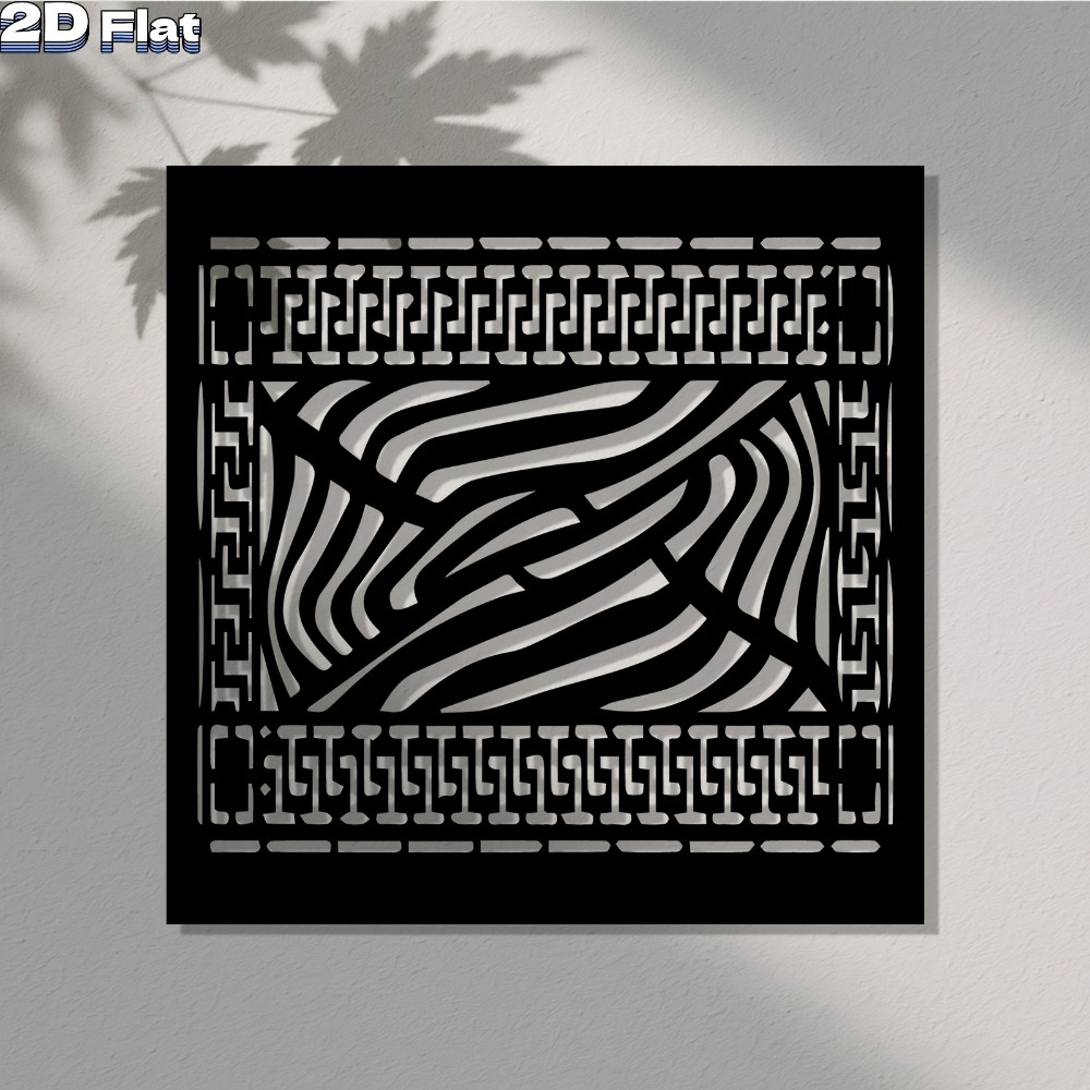 Металлическое настенное искусс – обзор и цена Art Craft Zebra