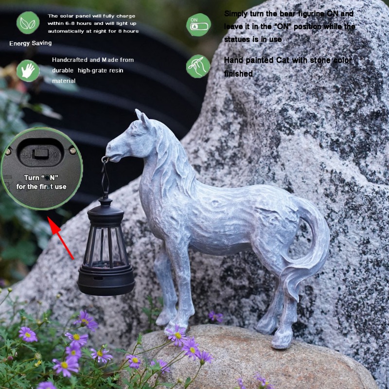 Статуя из смолы, солнечный све – обзор и цена Art Craft Horse