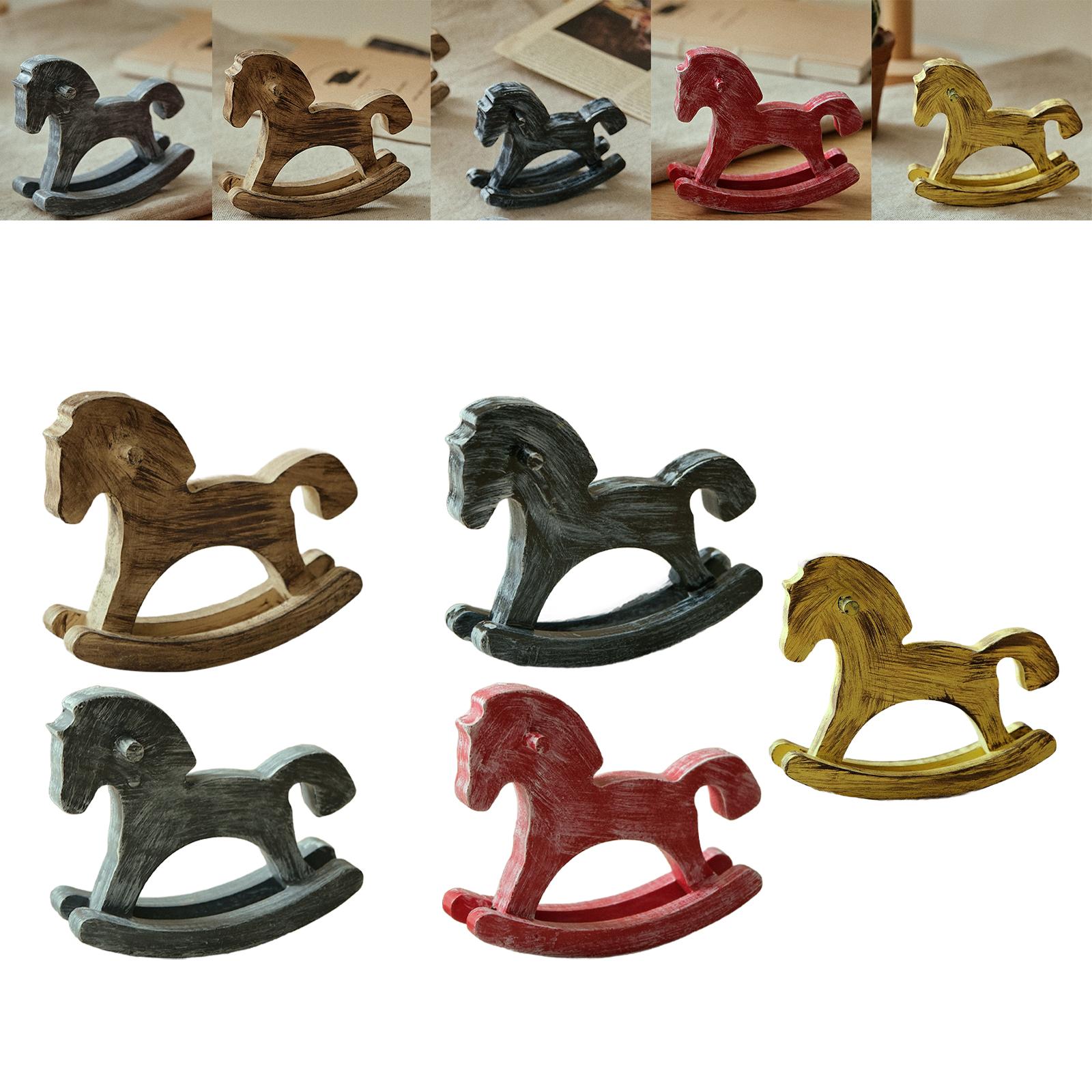 Деревянная лошадка-качалка, до – обзор и цена Art Craft Horse