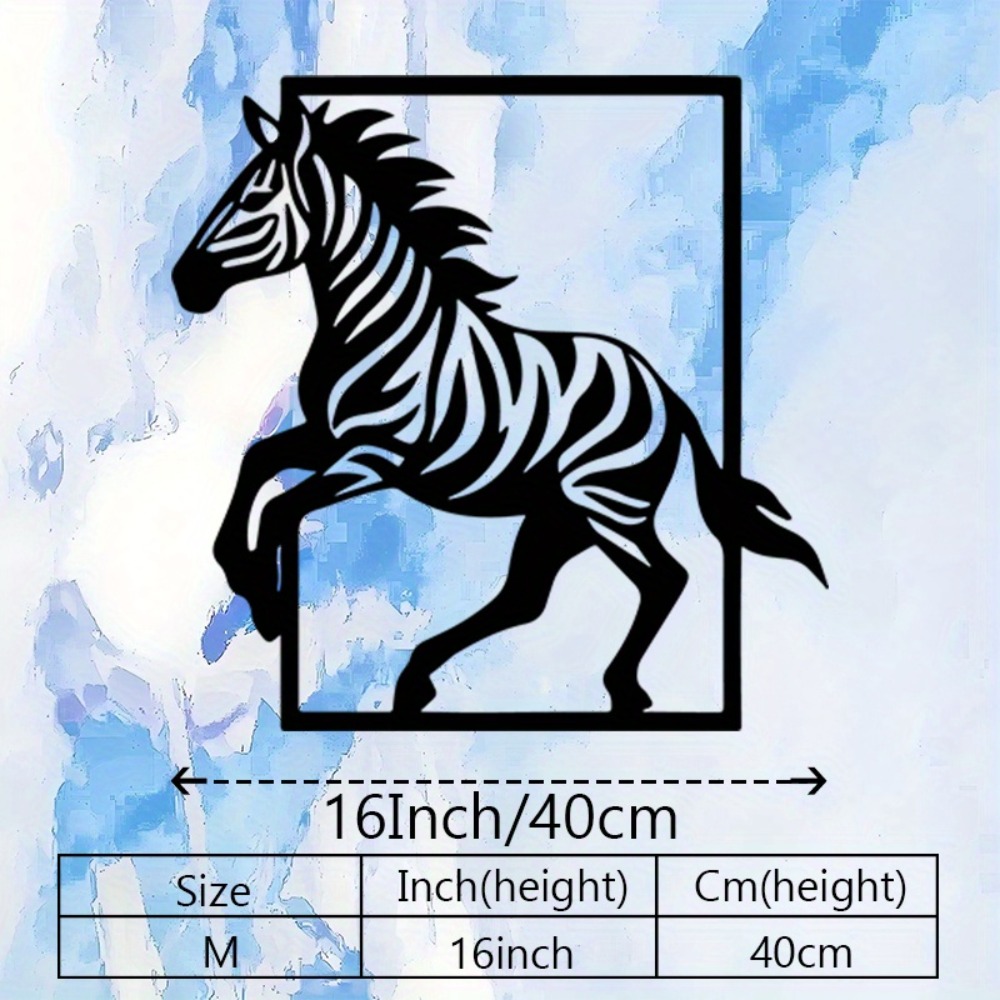 Металлическая настенная скульп – обзор и цена Art Craft Zebra