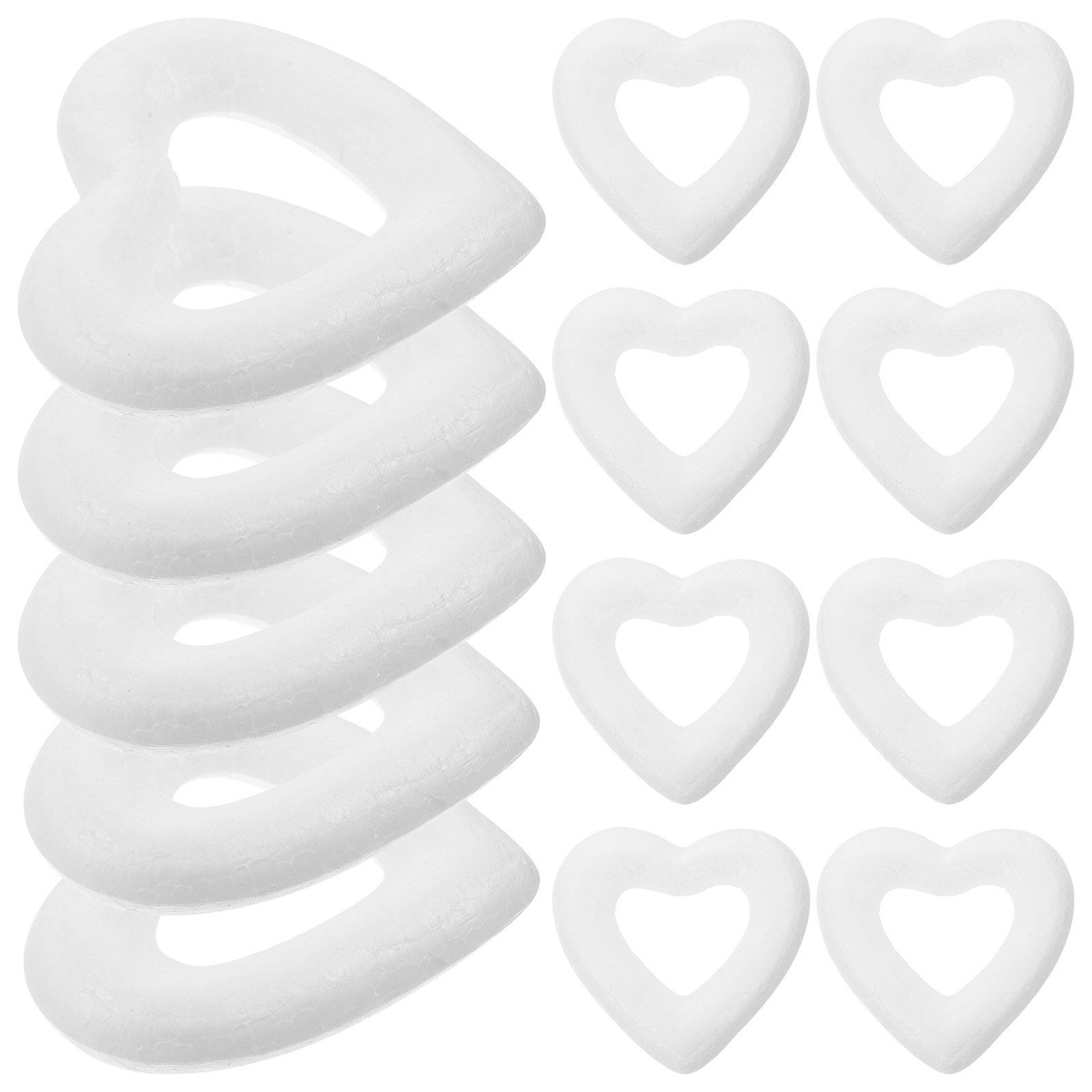 48 штук, 6 см, белые полые сер – обзор и цена Art And Craft Valentine