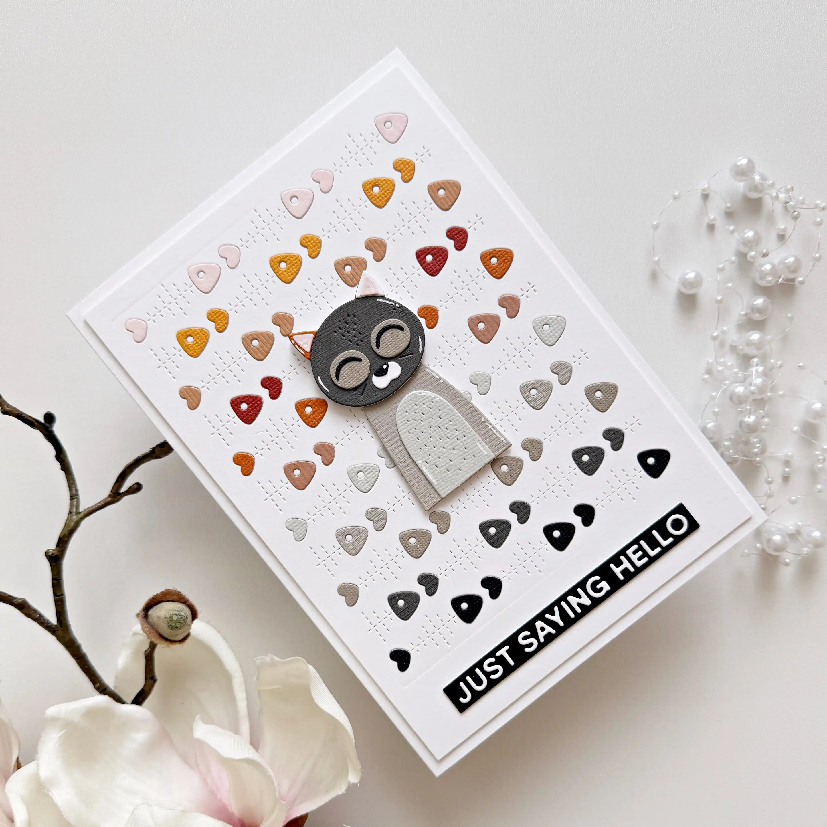 Вырубные штампыSilly Сова Кошк – обзор и цена Rubber Stamp Blank