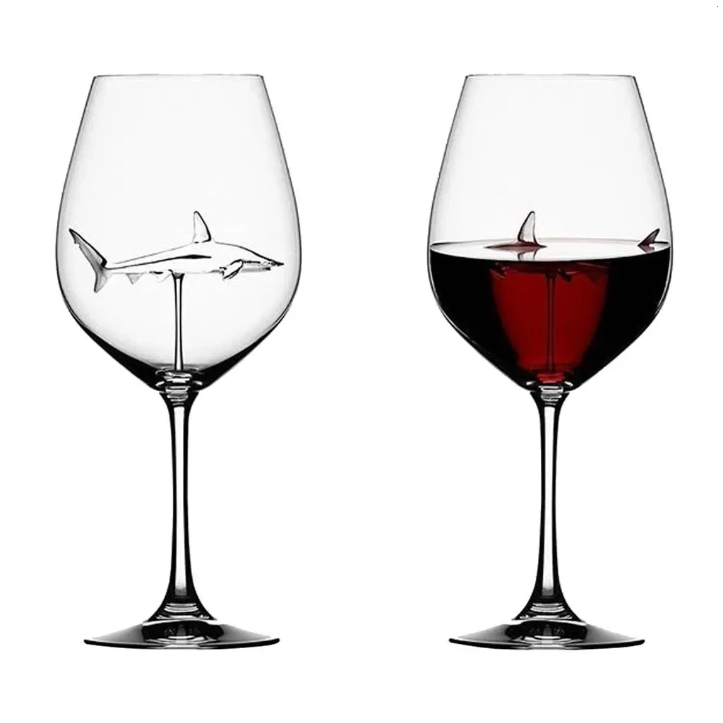 Бокалы для вина Shark: Европей – обзор и цена Art Craft Glasses