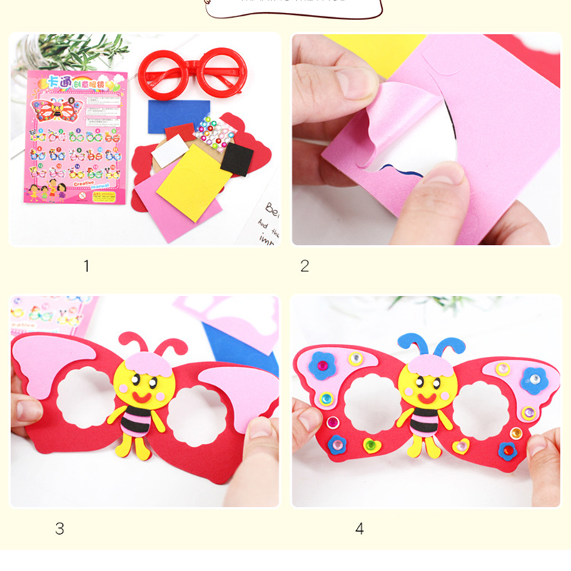2/6/12 комплектов, мультяшные  – обзор и цена Art Craft Glasses
