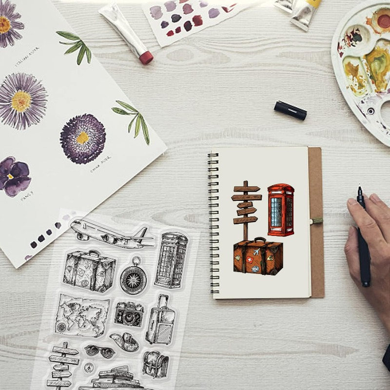 Дорожный силиконовый прозрачны – обзор и цена Rubber Stamp Blank