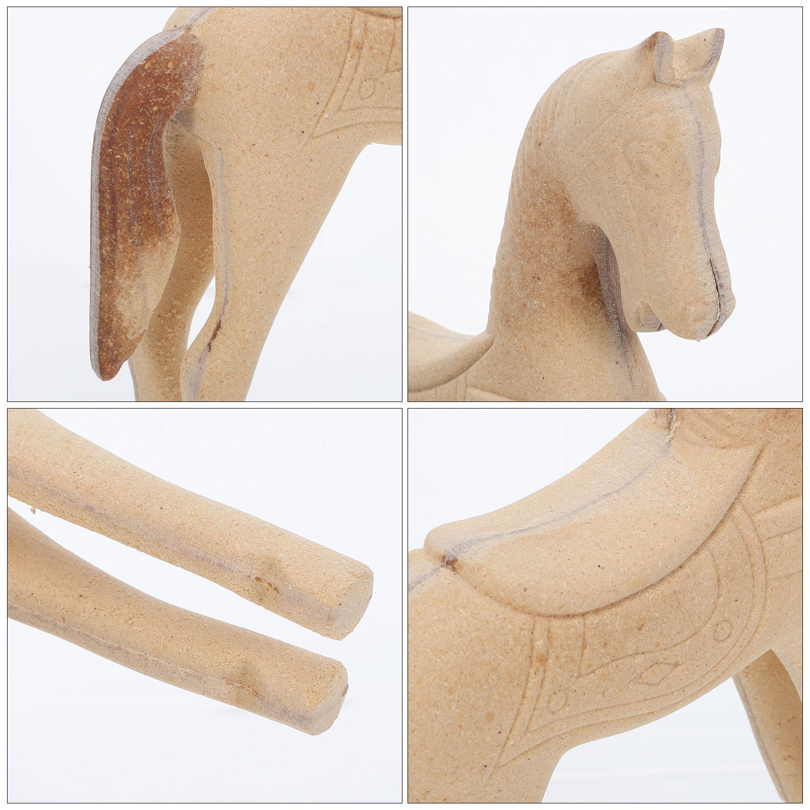 Незаконченная деревянная лошад – обзор и цена Art Craft Horse