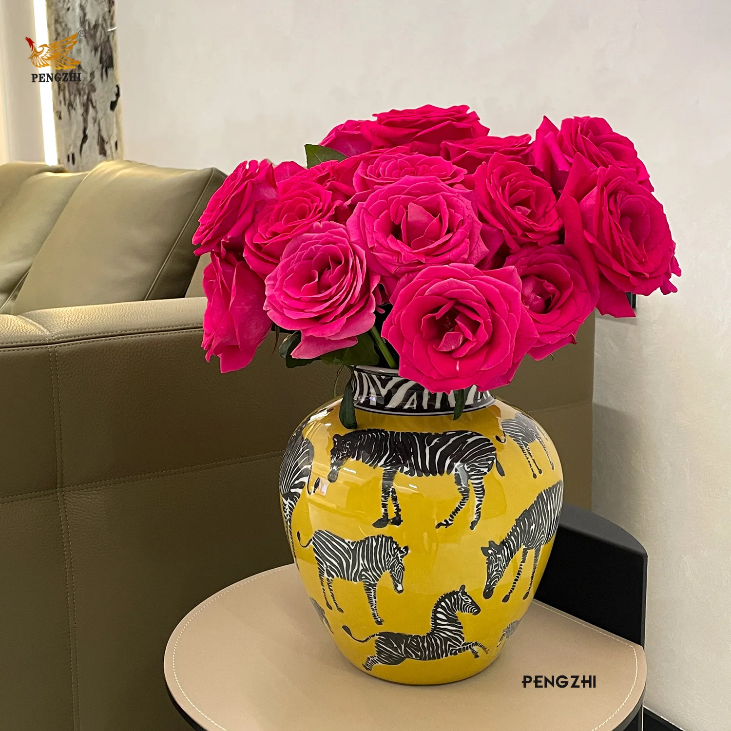 Креативная керамическая ваза с – обзор и цена Art Craft Zebra