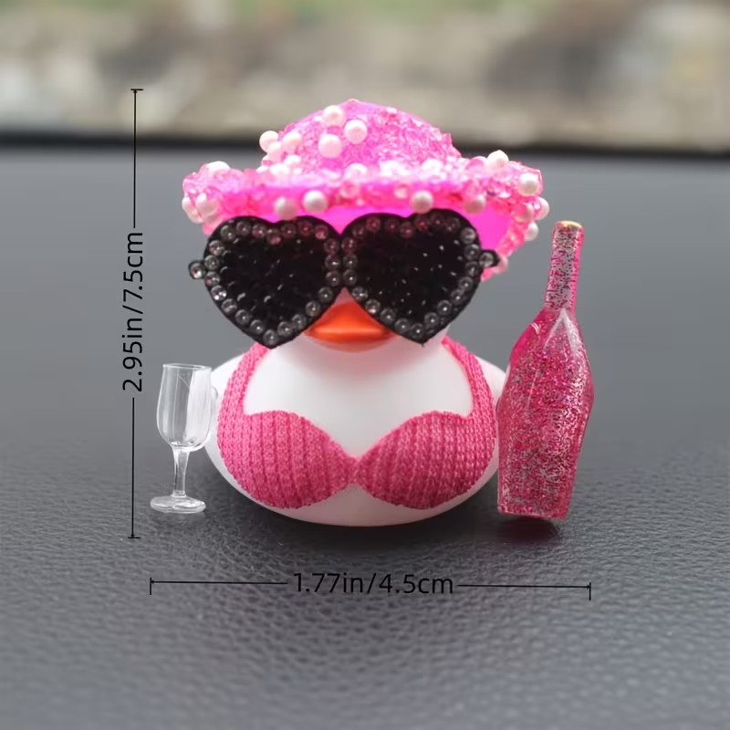 Модная и блестящая черная уточ – обзор и цена Art Craft Glasses