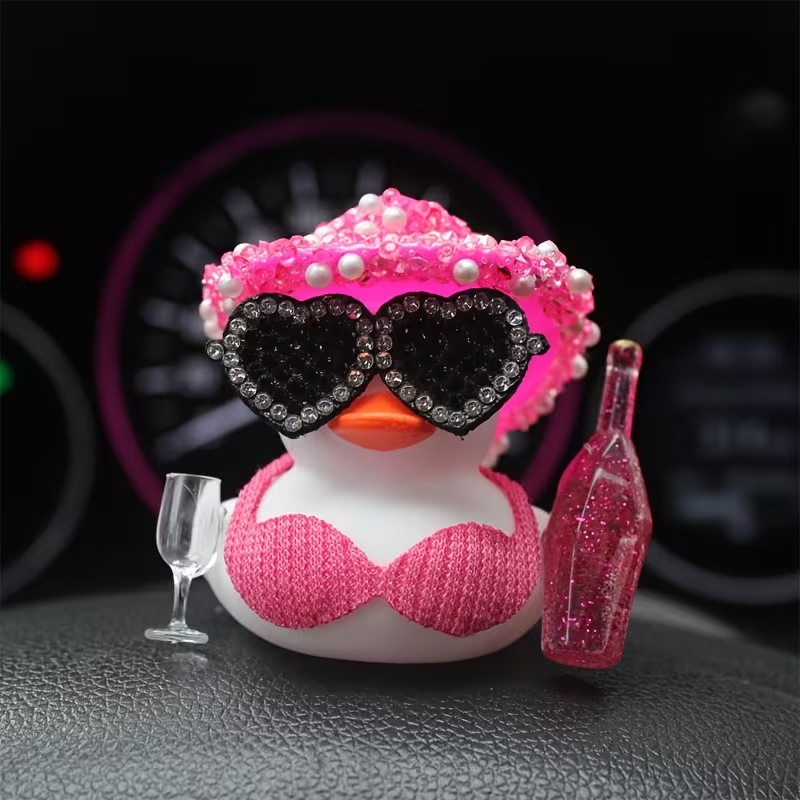 Модная и блестящая черная уточ – обзор и цена Art Craft Glasses