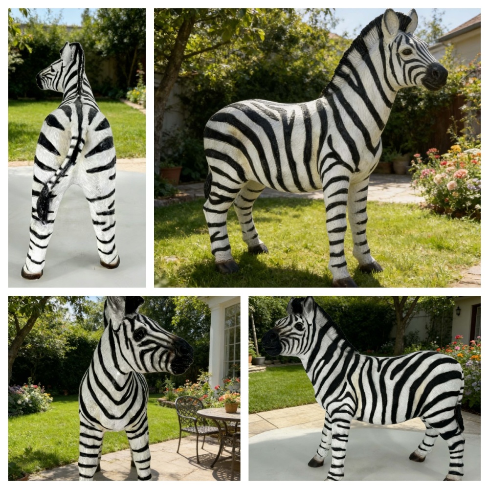 Высота 18,31 дюйма, длина 19,4 – обзор и цена Art Craft Zebra