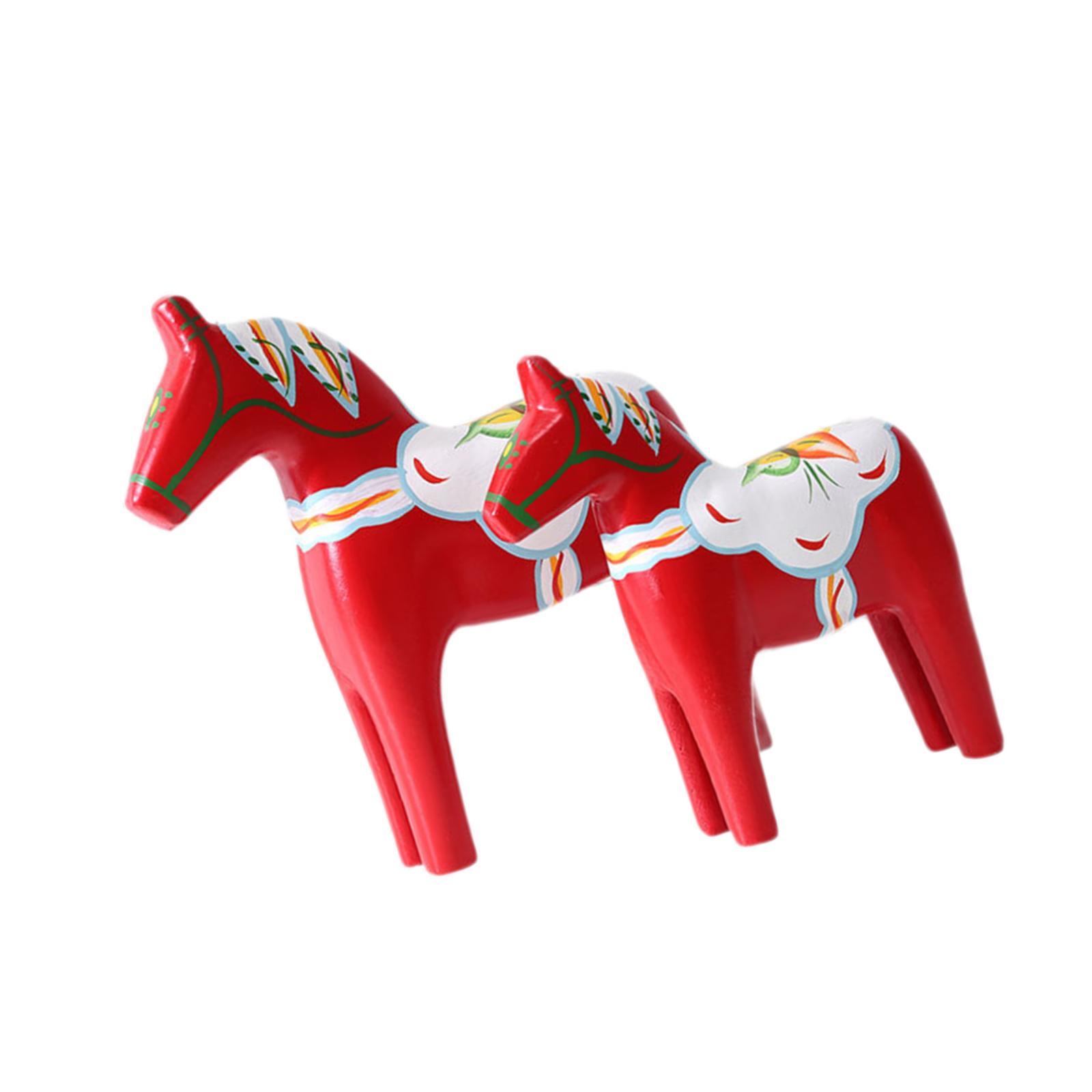 2 шт. фигурка лошади Дала крас – обзор и цена Art Craft Horse
