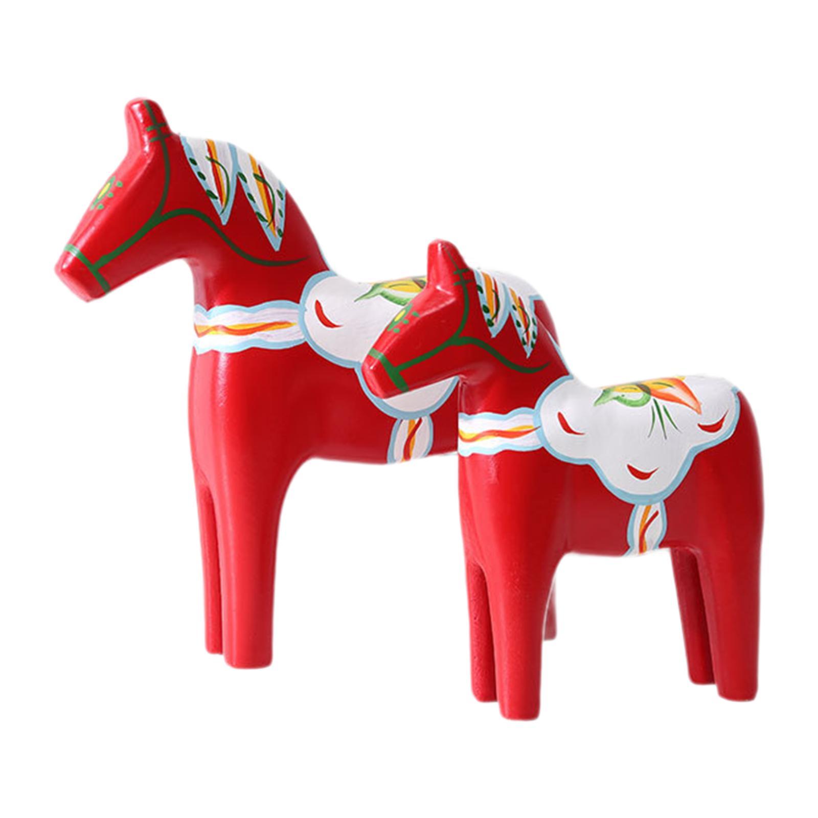 2 шт. фигурка лошади Дала крас – обзор и цена Art Craft Horse