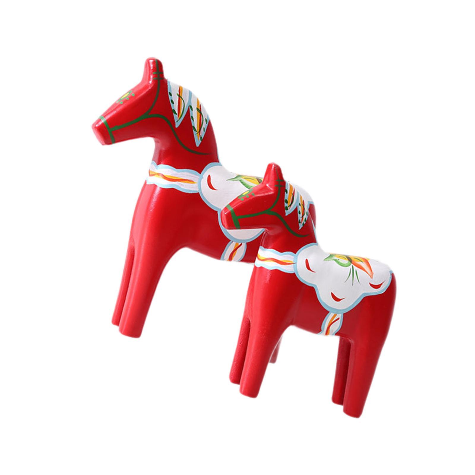 2 шт. фигурка лошади Дала крас – обзор и цена Art Craft Horse