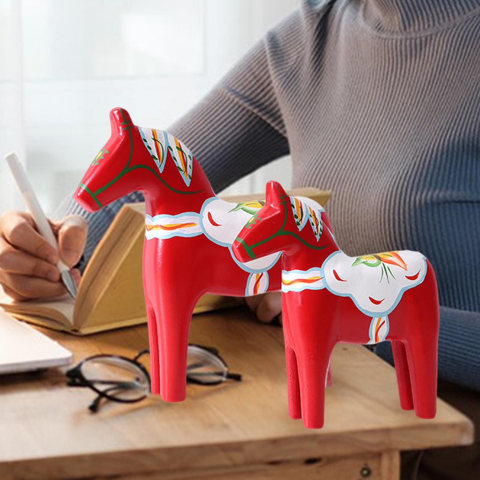 2 шт. фигурка лошади Дала крас – обзор и цена Art Craft Horse