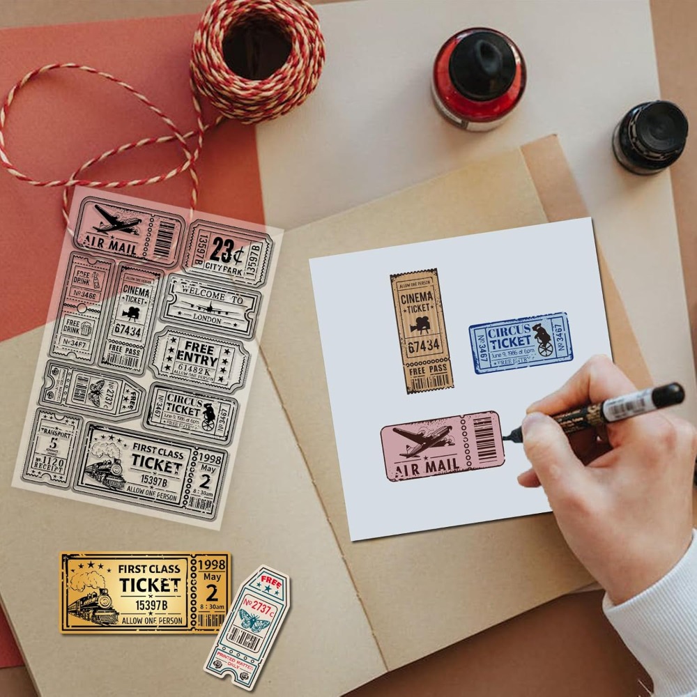 Винтажный прозрачный штамп для – обзор и цена Rubber Stamp Blank